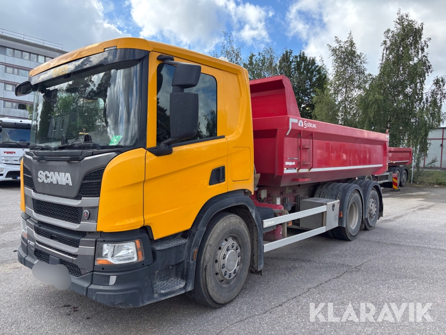 Tippbil Scania P360 2018, 360 HK