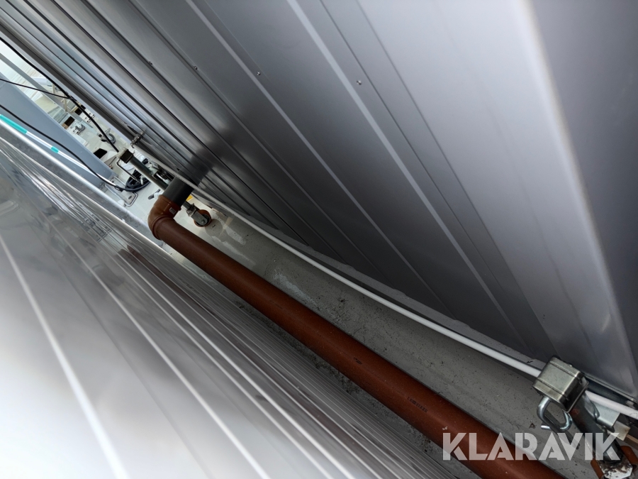 Stålmodul Bod börsen 20 fot med wc & pentry