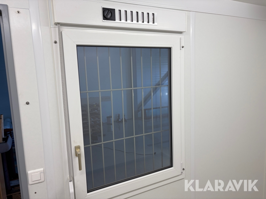 Stålmodul Bod börsen 20 fot med wc & pentry