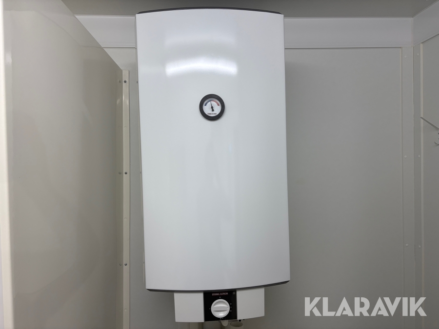 Stålmodul Bod börsen 20 fot med wc & pentry