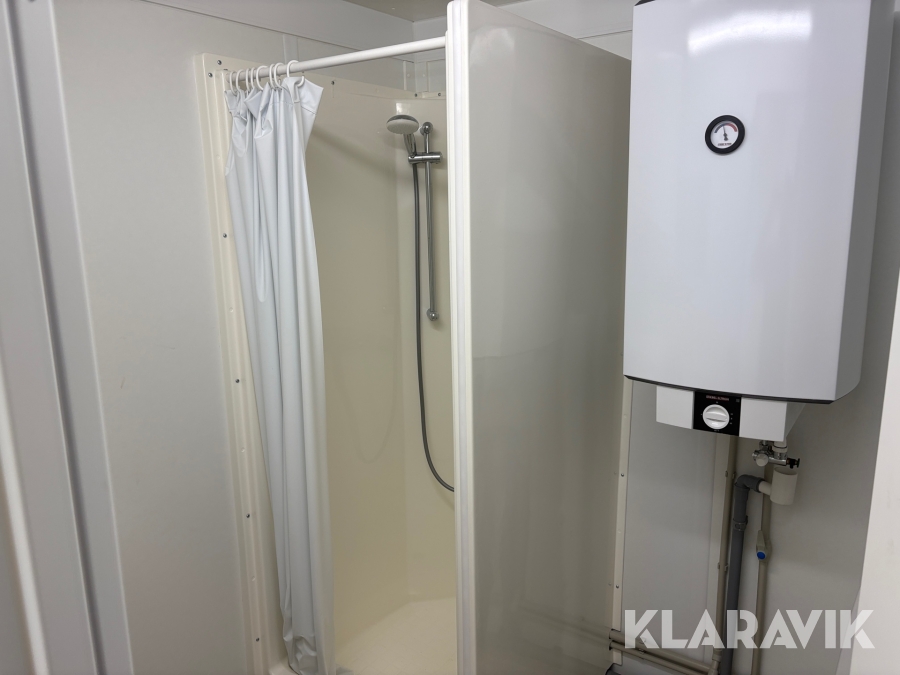 Stålmodul Bod börsen 20 fot med wc & pentry