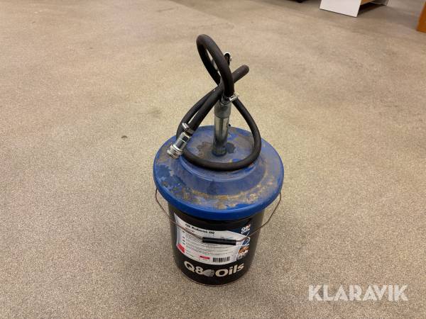 Smörjspruta med smörjfett