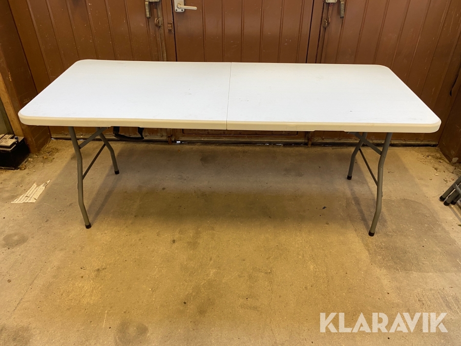 Rektangulärt vikbord 40st