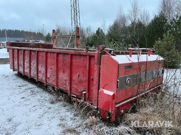 Lastväxlarflak med Sandspridare