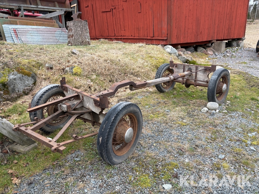 Hjulaxlar eventuellt till T Ford
