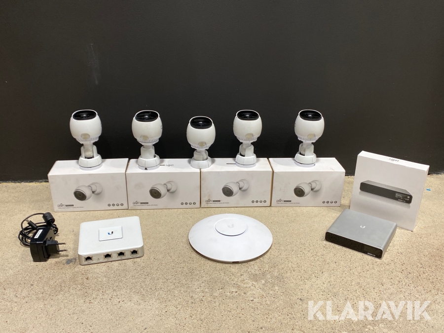 Kameraövervakning Ubiquiti UniFi Protect G3 Bullet - 5 st med tillbehör
