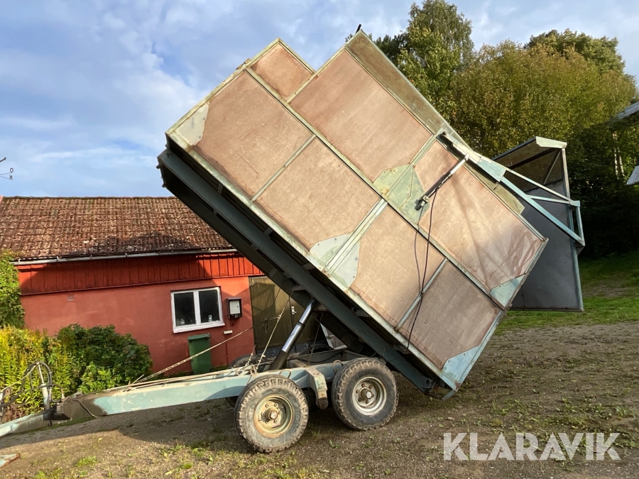 Spannmålskärra, Ensilagekärra 11ton, 14.6m3/ 39m3