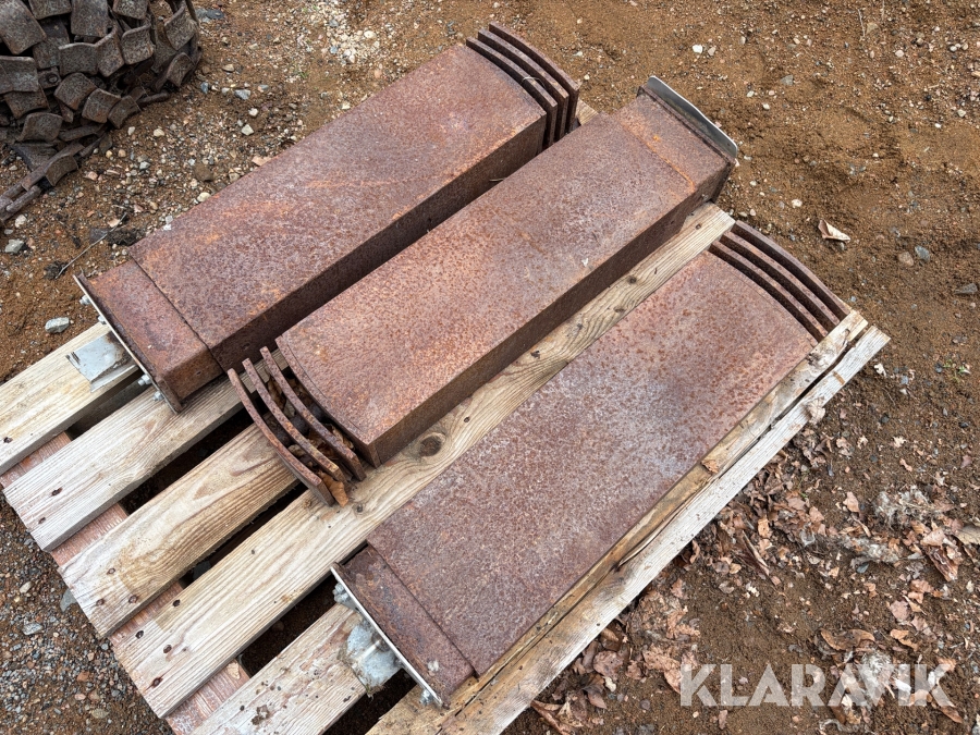 Belysningsstolpar utomhus cortenstål