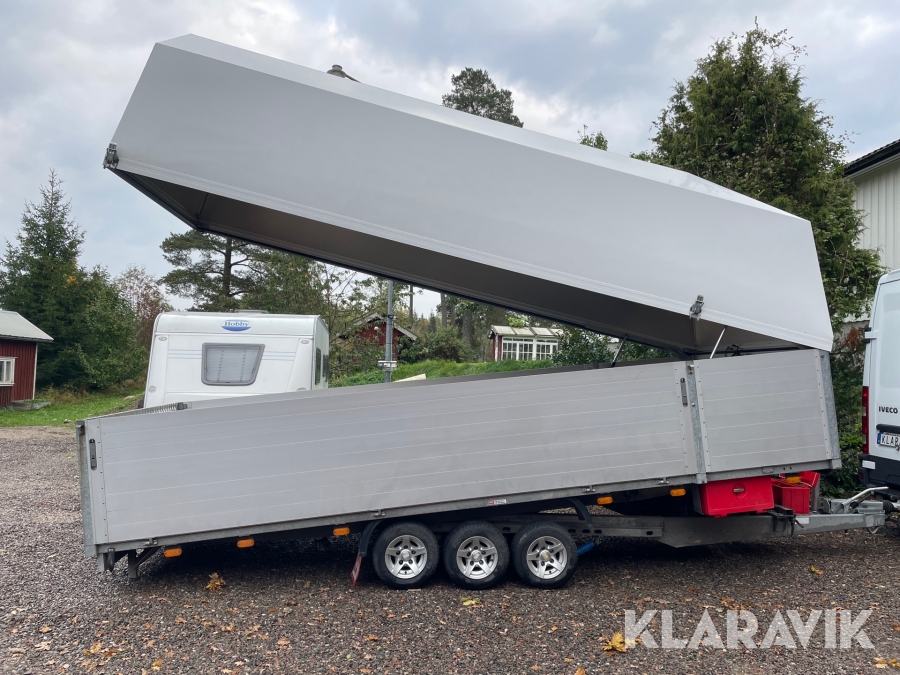 Släp Agados ADAM 15 Fjärrstyrd