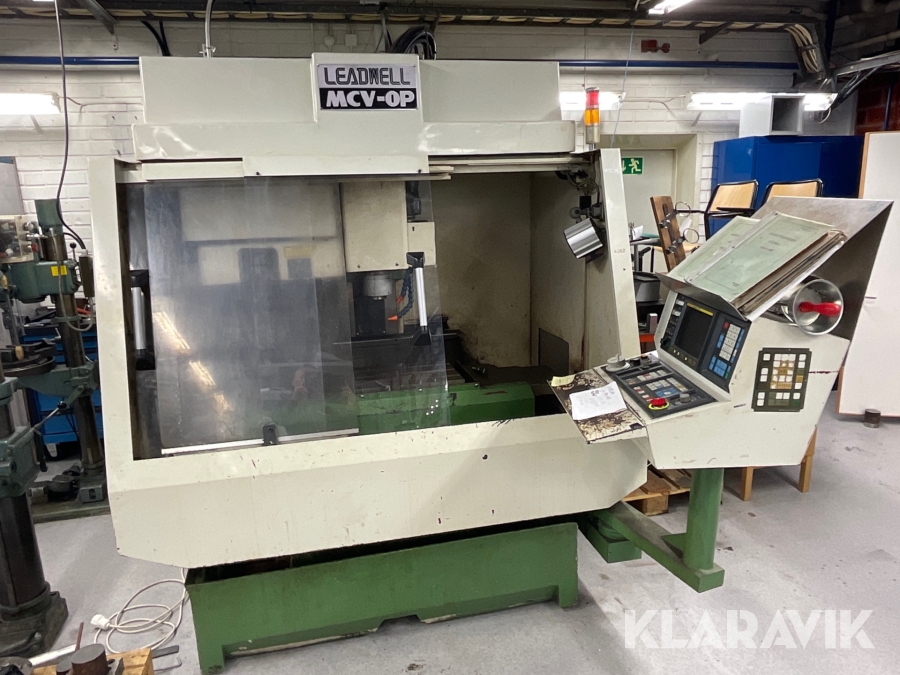 CNC maskin Leadwell MCV-OP, Bollnäs, Klaravik auktioner