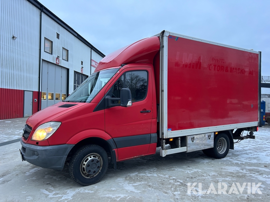 Lastbil / skåpbil Mercedes-Benz Sprinter 519 med bakgavellyft