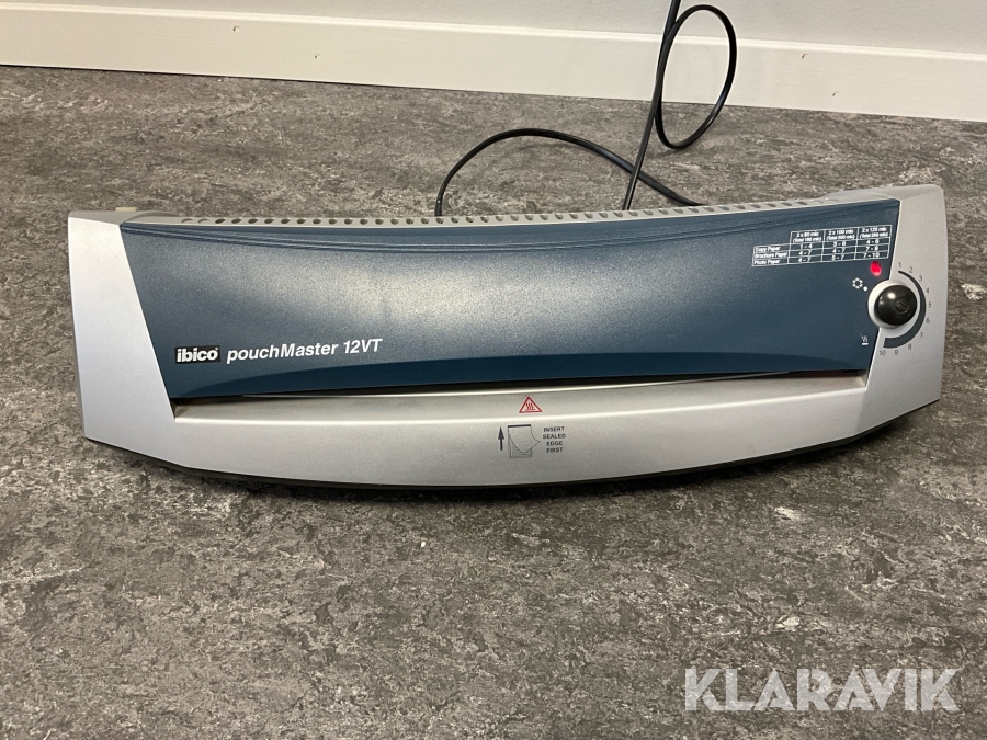 Lamineringsmaskin Ibico PuchMaster 12VT
