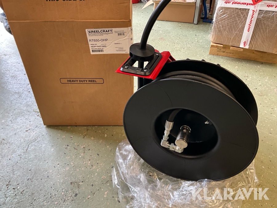 Slangvinda Reelcraft RT650-OHP 11 m slang