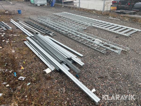 Kabelstegar och stativrör