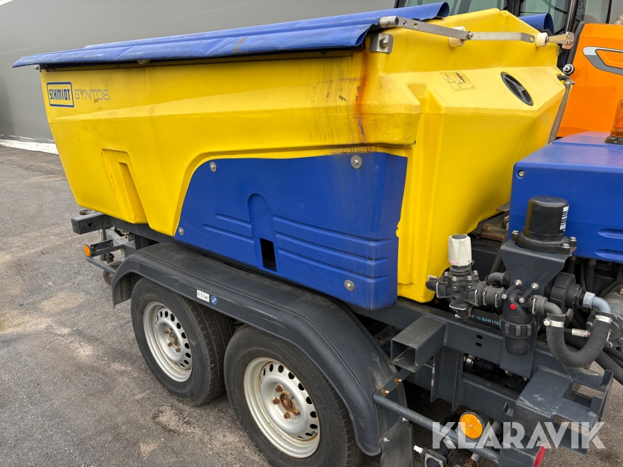Sand/ saltlake spridare Schmidt Syntos B11-21 Traktordragen