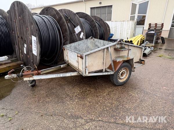 Släp Boj 150 3 för kabeltrummor