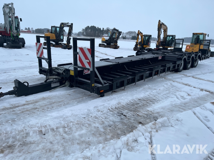 Skogsmaskintrailer till traktor JPM