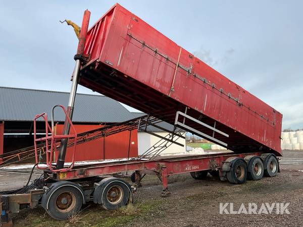 Spannmålstrailer KEL-BERG T 20 V ca 50kubik