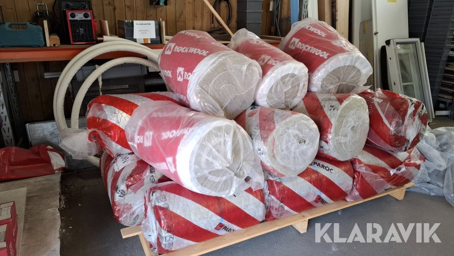 Rörisolering Rockwool & Paroc