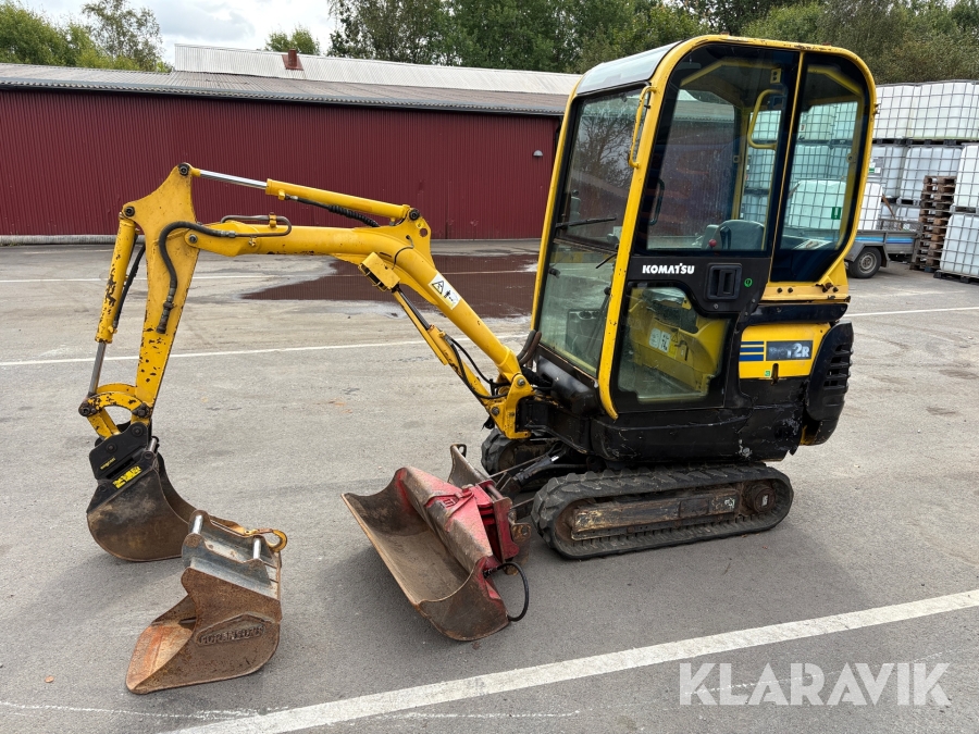 Minigrävare Komatsu PC12R-8