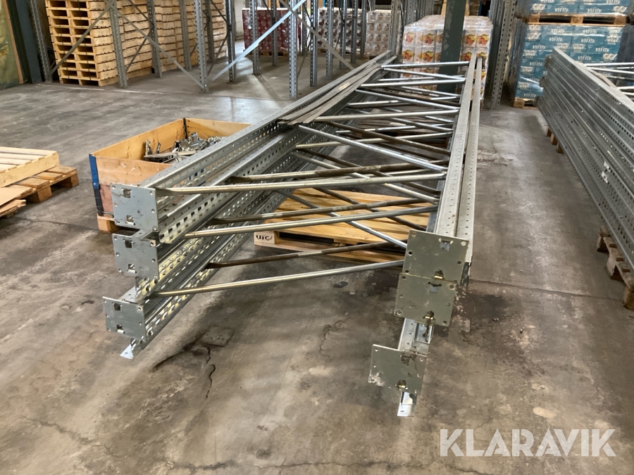 Djupstaplingsställ / Pallställ Constructor Sverige AB Rack 8