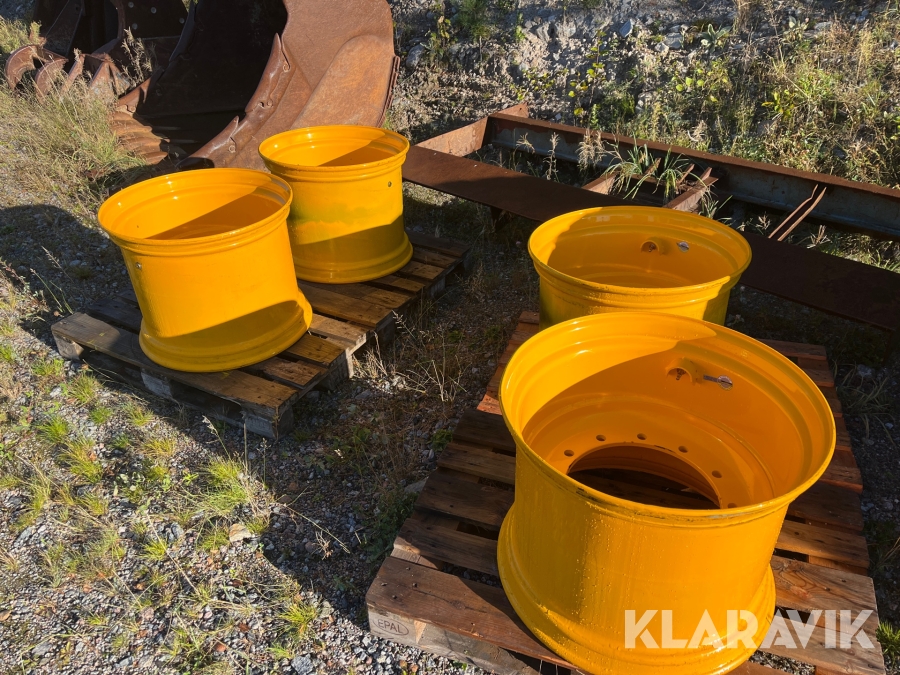 Fälgar hjullastare L50 Classic 4 st