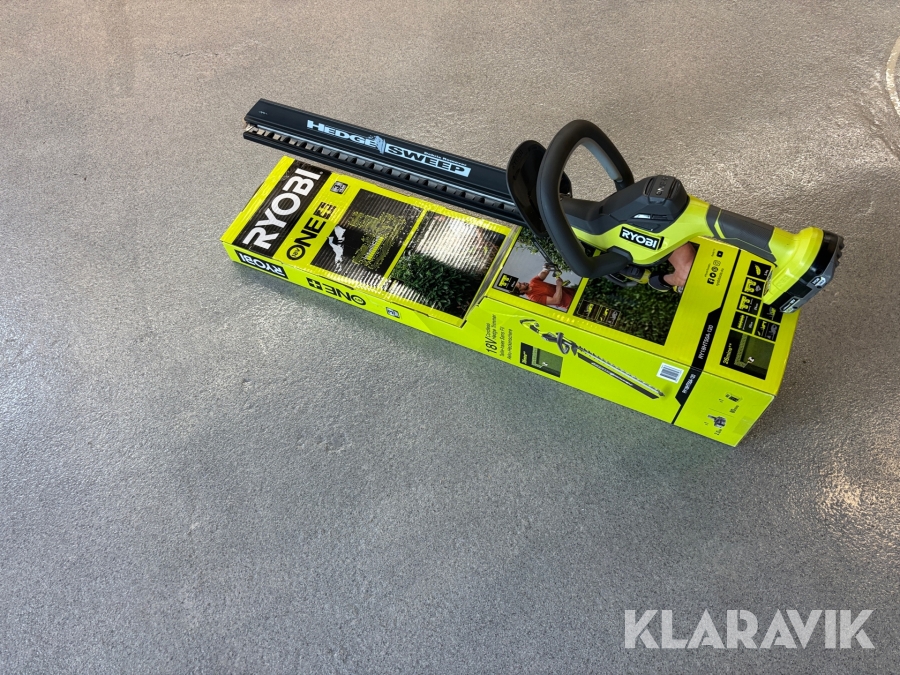 Häcksax Ryobi One+ med 2ah batteri och laddare