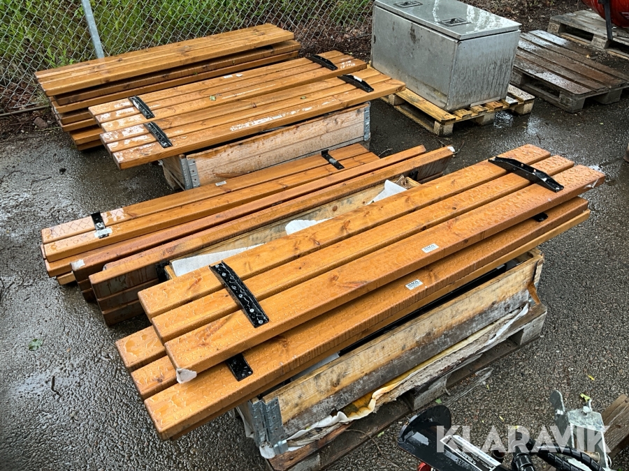 Parksoffa / Parkbänk Hags Ekeby