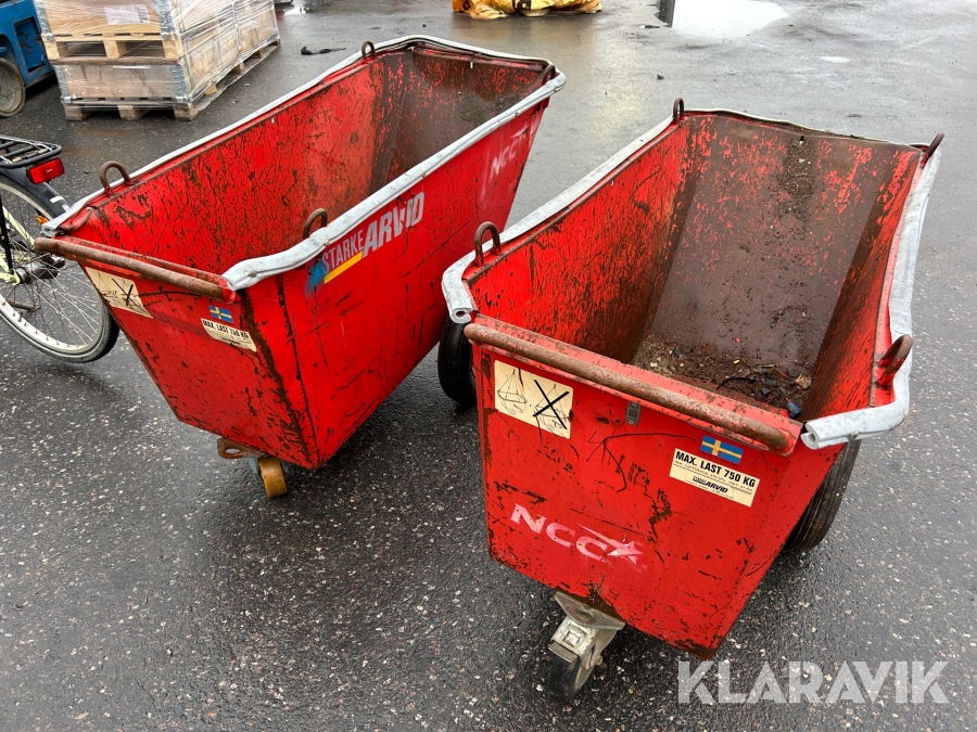 Fodervagnar Starke Arvid 14000 2 st