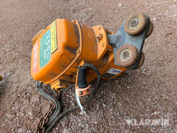Kättingtelfer Kito EF2E-900 elektrisk