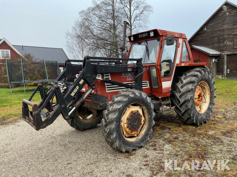 Traktor Fiat 980 DT med lastare