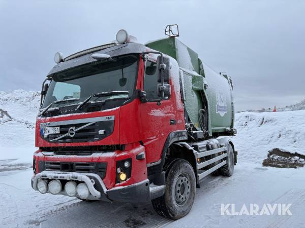 Sopbil Volvo FM 370 4x4 Diesel, högerstyrd