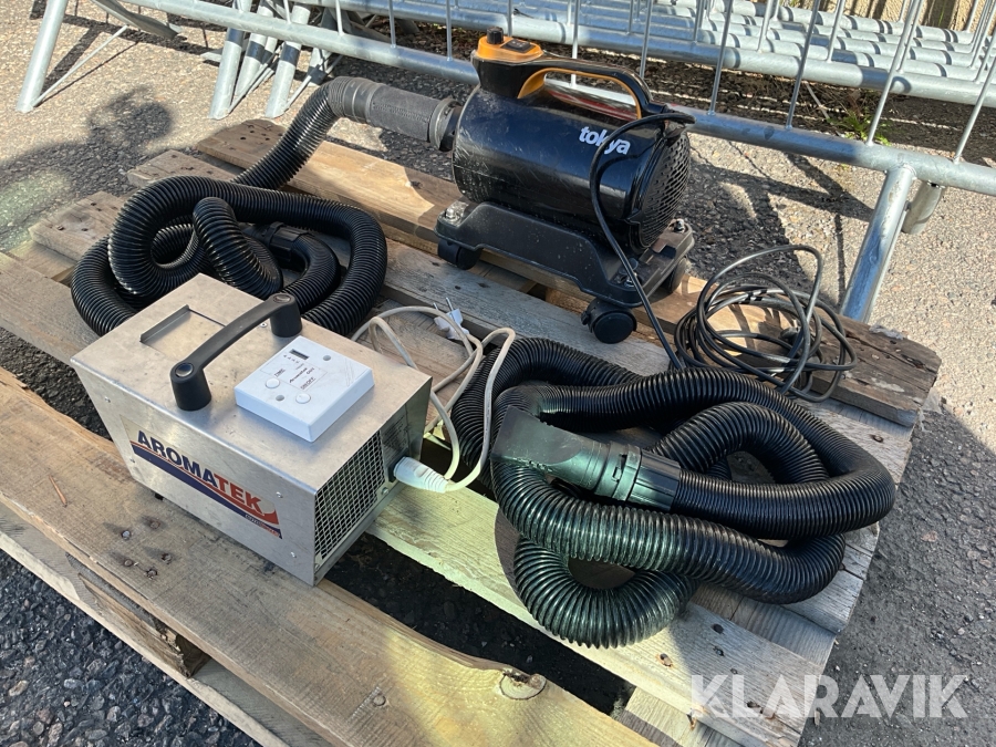 Rekondutrustning Aromatekmaskin/Luftflödesenhet och Biltork Autosmart Och Tokya AD-28