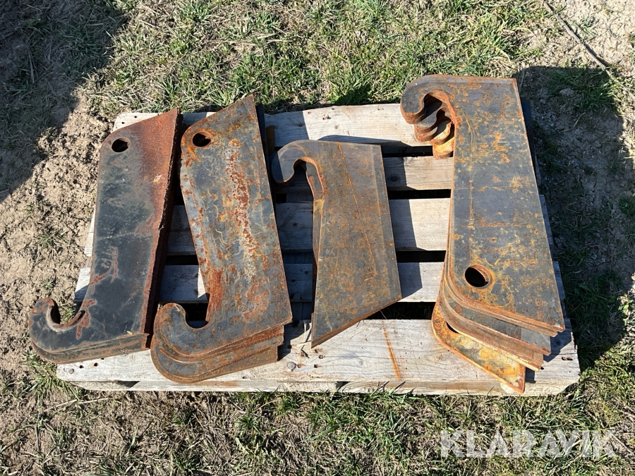 Svetsfästen CAT 6par