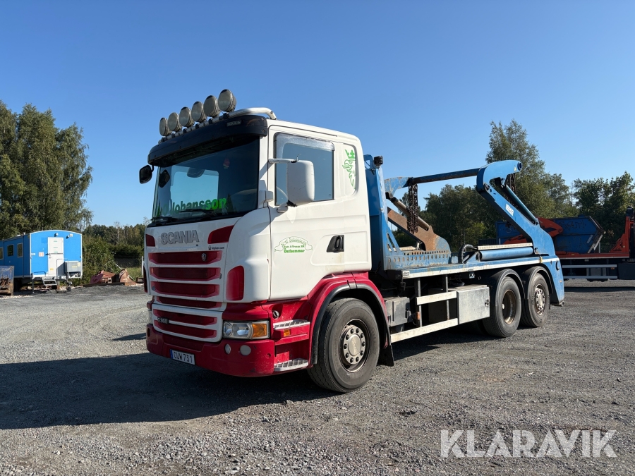 Liftdumperbil Scania G360LB6X2