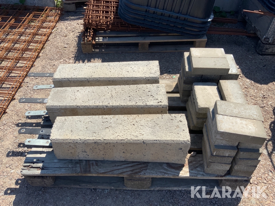 Pall med plint och plattor