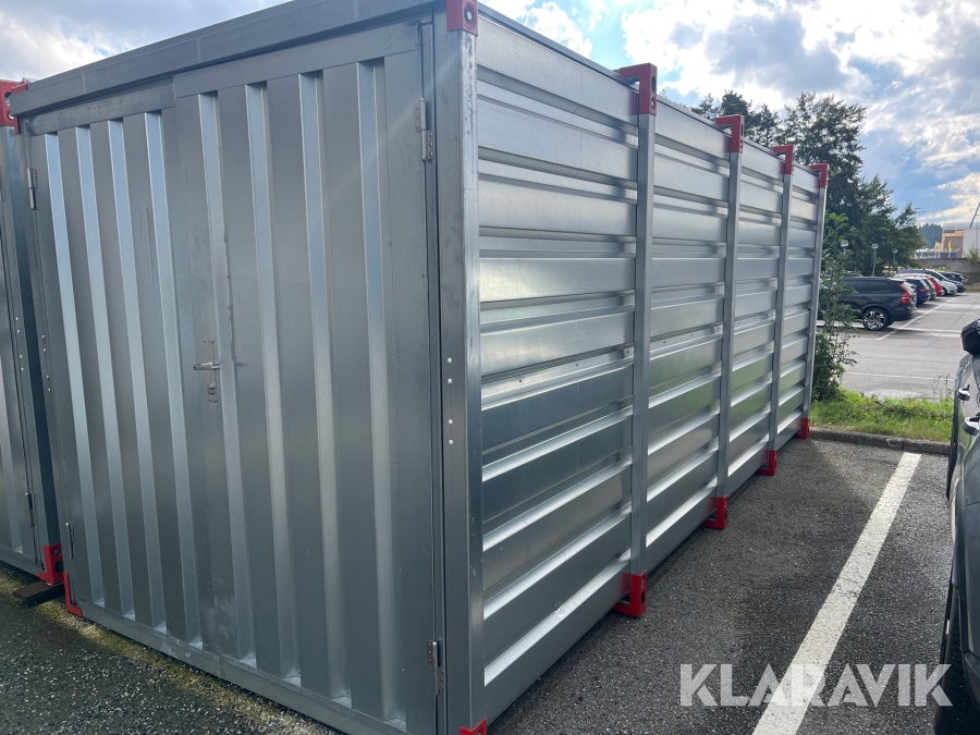 Förrådscontainer TUV SUD