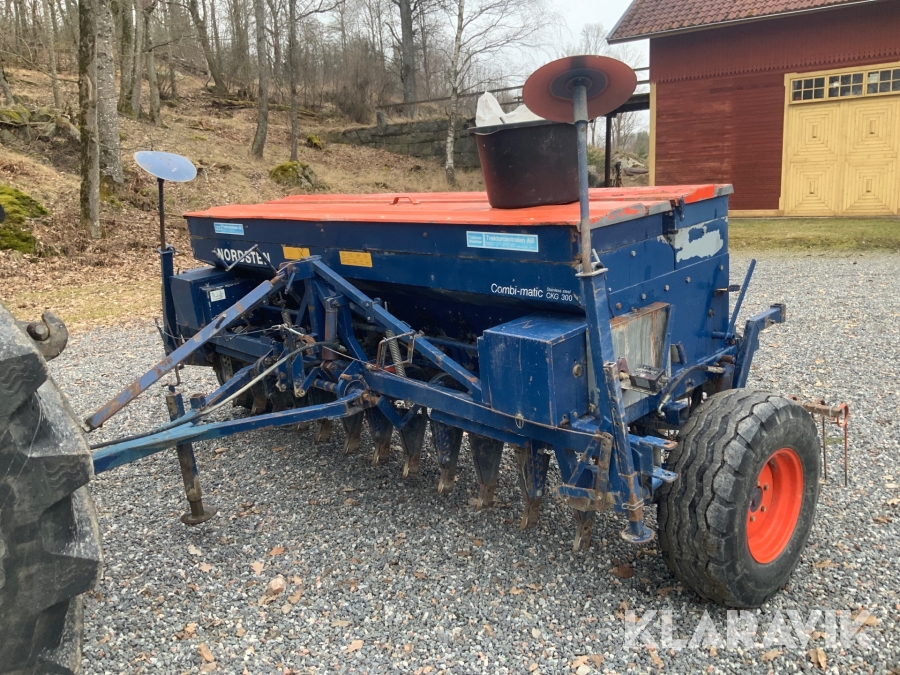 Såmaskin Nordsten Combi-matic CKG 300 Stainless steel