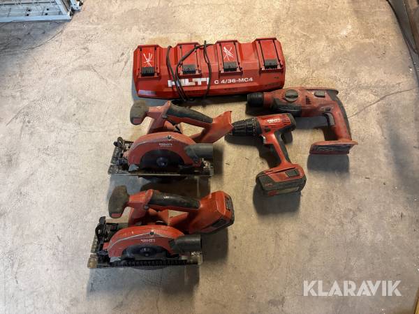 Paket med maskiner Hilti