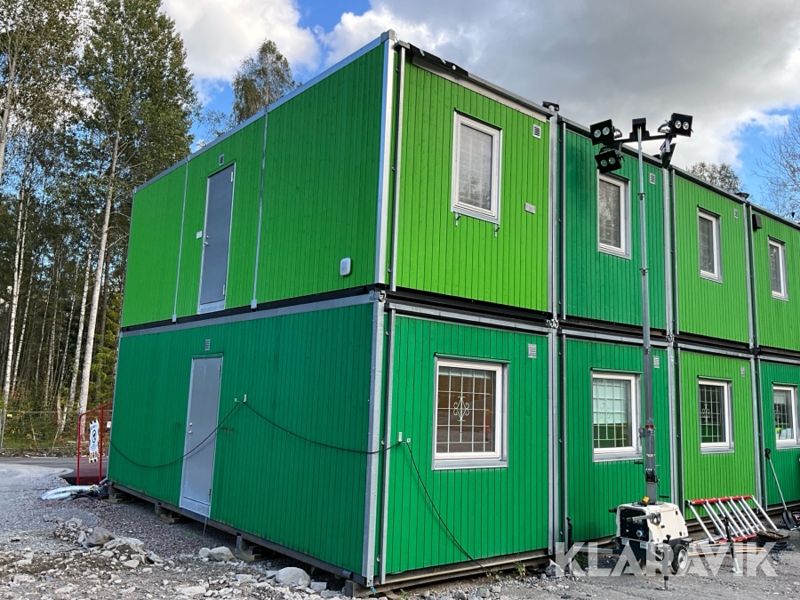 Manskapsbodar Kilsboden Moelven Byggmodul 2 st