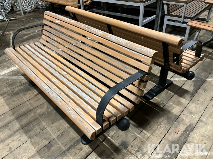 Parkbänkar Hags 2st