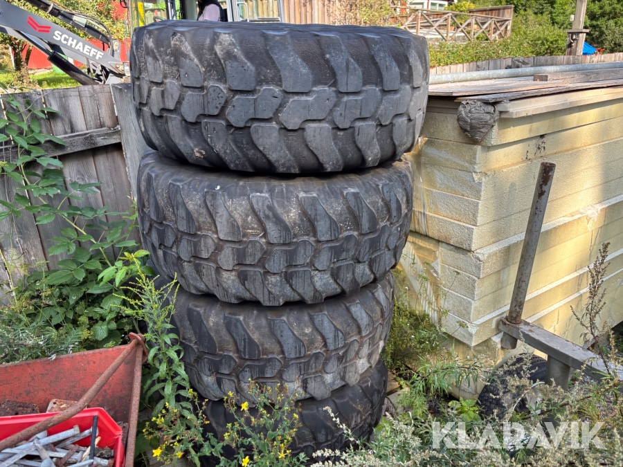 Entreprenadhjul 405/70R 18 Dunlop T9 4st