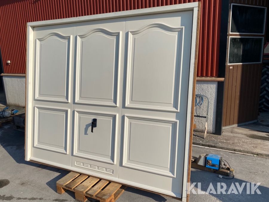 Garageport Snickar-Per Almoge-profil motorstyrd