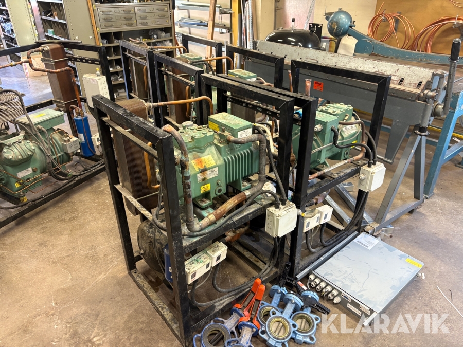 Kyl / frysmaskiner 6 + 2 Bitzer Kühlmachinenbau