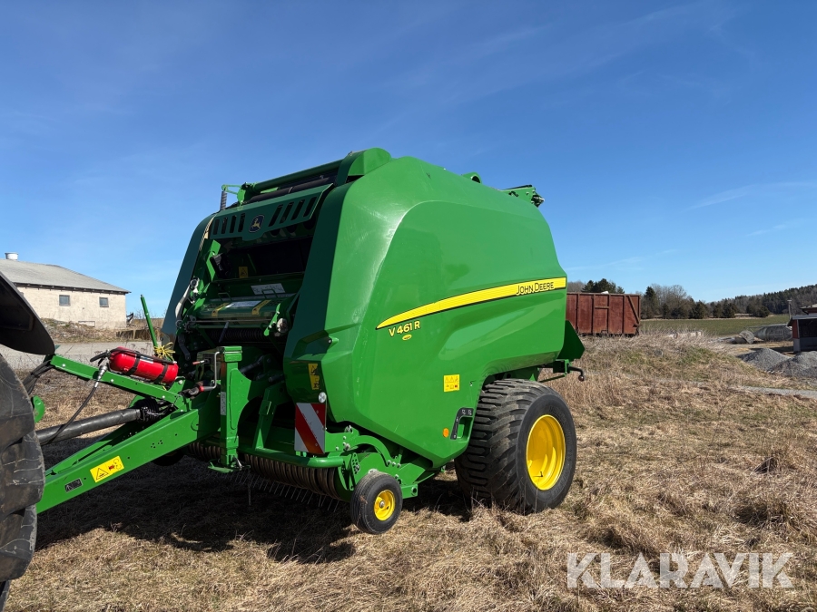 Rundbalspress John Deere V 461 R flexkammarpress