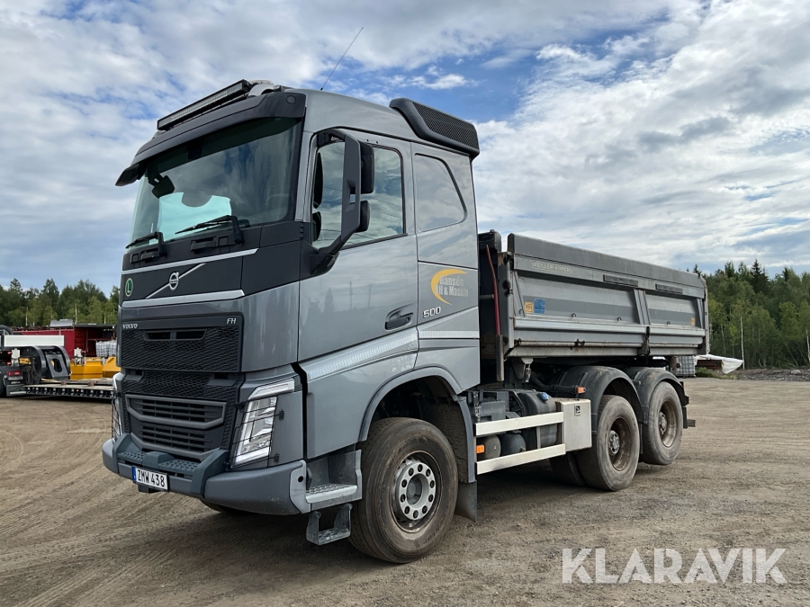 Tippbil Volvo FH 500 2 vägs tipp