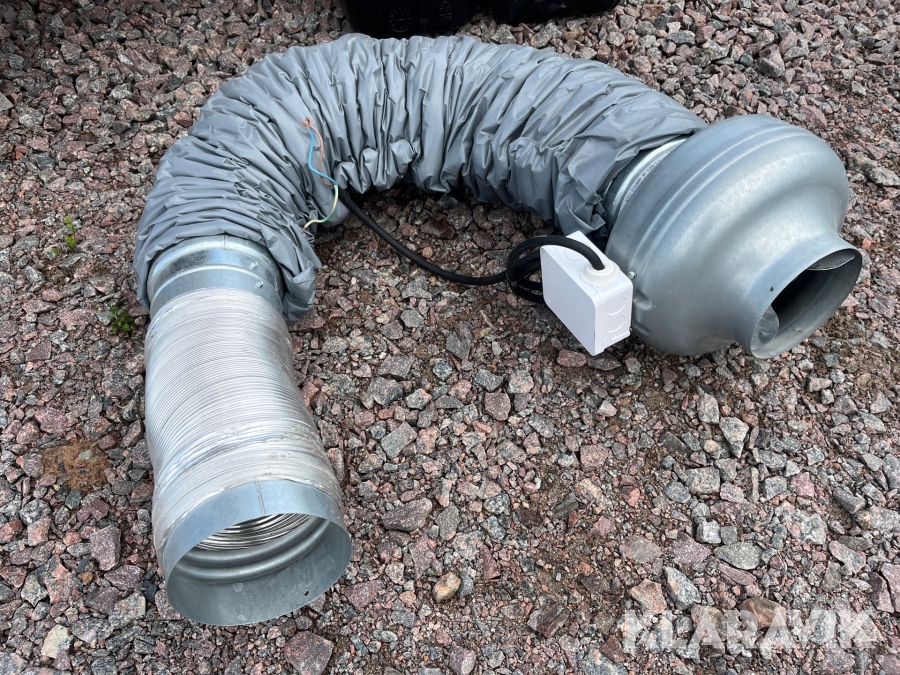 Ventilationsfläkt AKU-Comp P 125-1,2