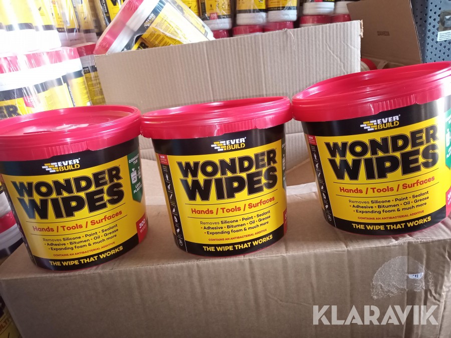 Våtservetter Wonder Wipes 3st