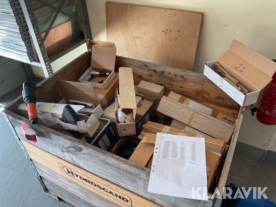 Parti med slipmaskiner Dotco och reservdelar