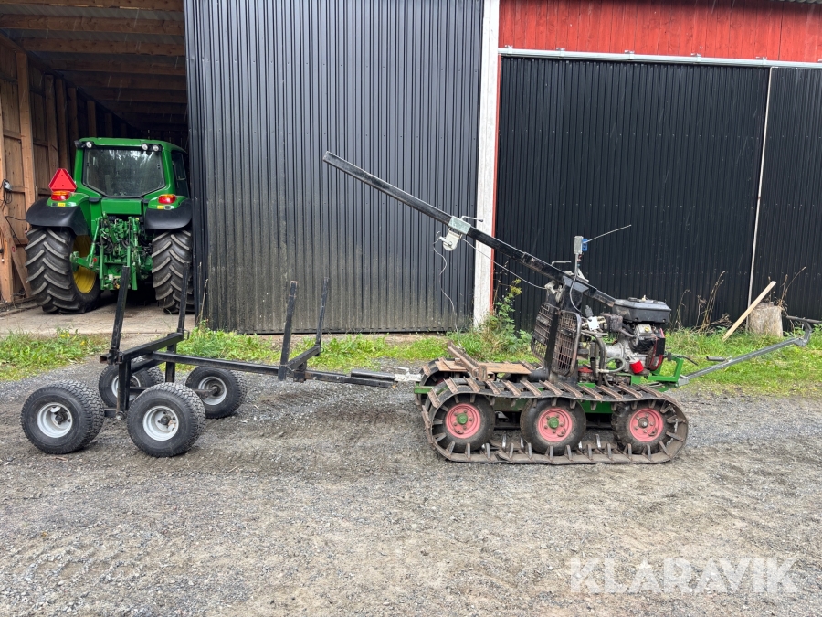 Minilunnare Myreback Oxen med vagn